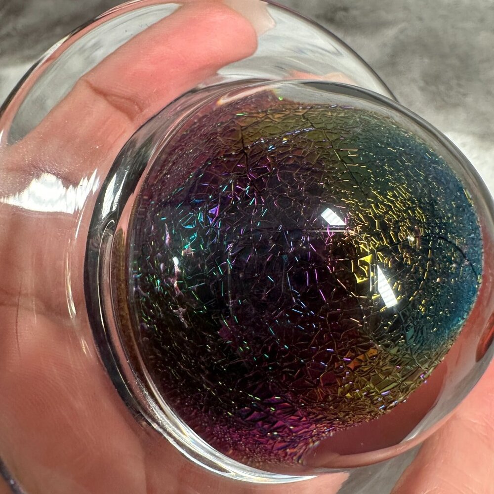 Vintage 1993 Sci Fi Channel Numbered 208/400 Saturn Planet Galaxy Paperweight - Picture 10 of 16